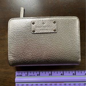 Kate Spade Metallic Wallet